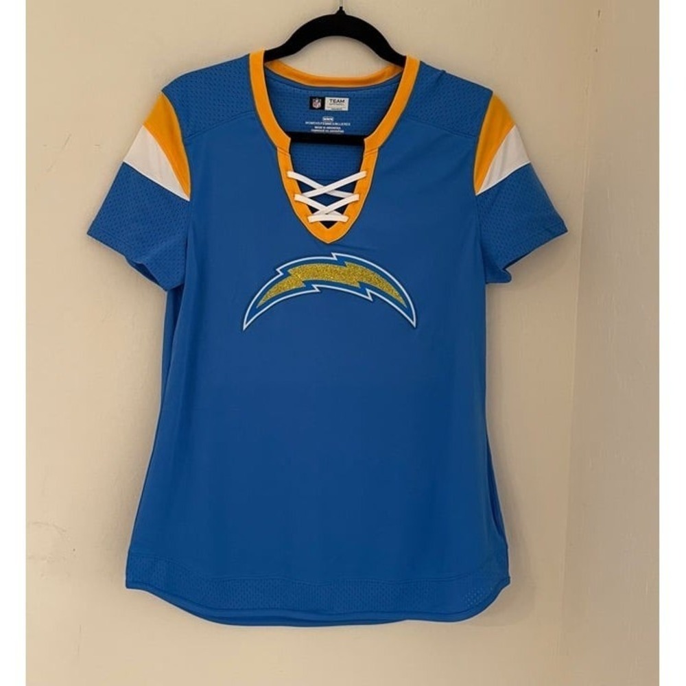 San Diego Chargers Women's NFL Team Apparel Jersey/Shirt Size Medium NWOT